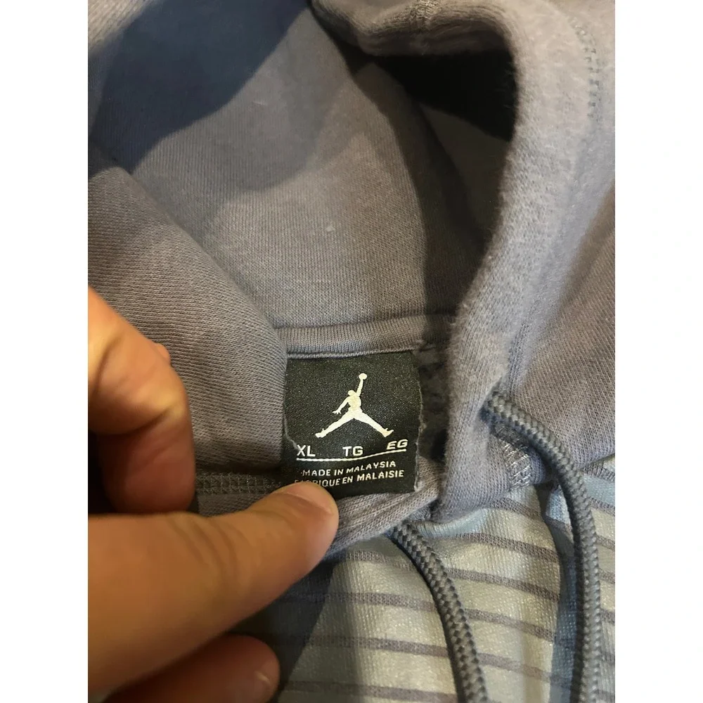 Nike Air Jordan 23 Tech Fleece Hoodie Mens XL Gray Red Jumpman‎ 819141-021 Rare